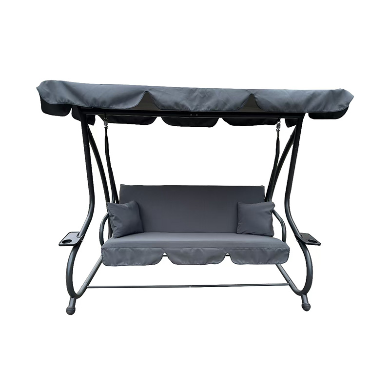 YLX-4029 Outdoor Terrace Three-Person Swing Chair & Bed