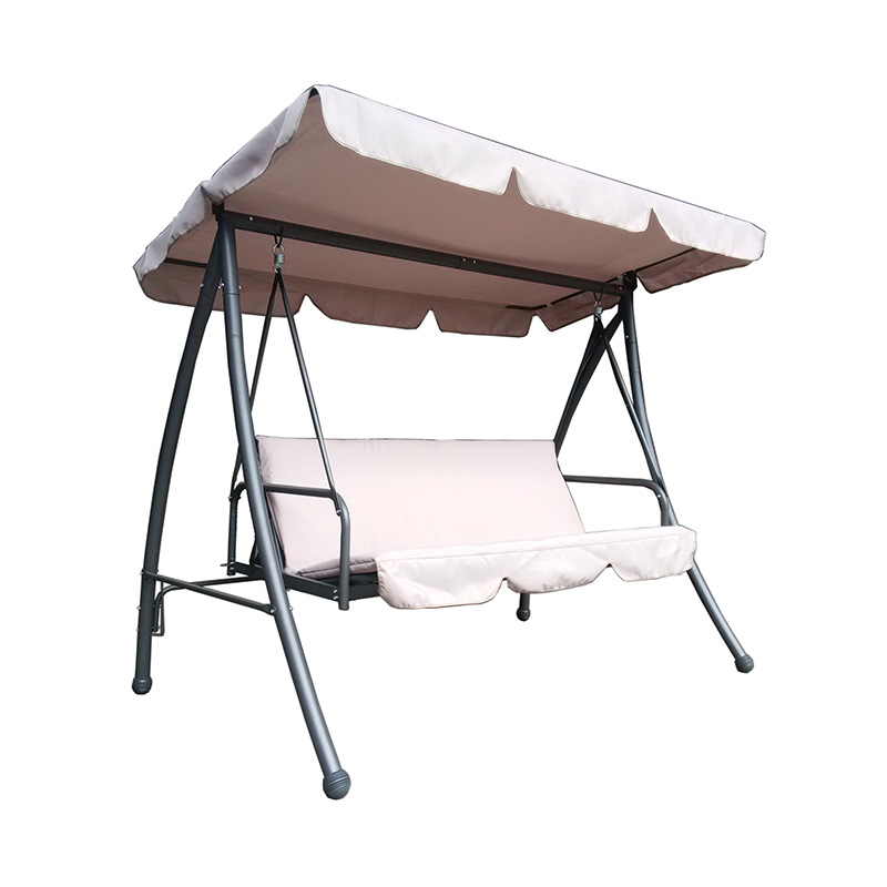 YLX-4009B Garden Three-Seater Swing Chair & Bed